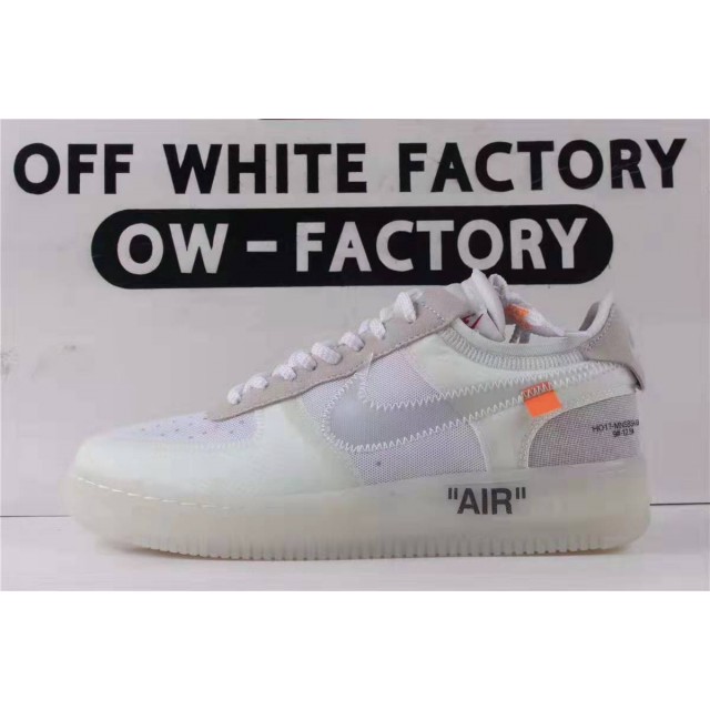 OWF Batch Unisex OFF WHITE x Nike Air Force 1 LOW VIRGIL AO4606 100