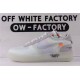 OWF Batch Unisex OFF WHITE x Nike Air Force 1 LOW VIRGIL AO4606 100