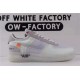 OWF Batch Unisex OFF WHITE x Nike Air Force 1 LOW VIRGIL AO4606 100