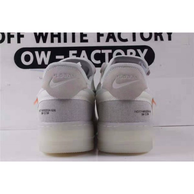 OWF Batch Unisex OFF WHITE x Nike Air Force 1 LOW VIRGIL AO4606 100