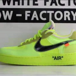 OWF Batch Unisex OFF WHITE X Nike Air Force 1 Low Volt AO4606 700