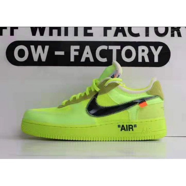 OWF Batch Unisex OFF WHITE X Nike Air Force 1 Low Volt AO4606 700