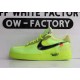 OWF Batch Unisex OFF WHITE X Nike Air Force 1 Low Volt AO4606 700