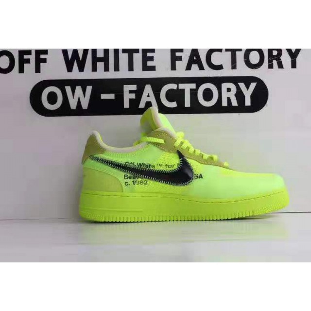 OWF Batch Unisex OFF WHITE X Nike Air Force 1 Low Volt AO4606 700