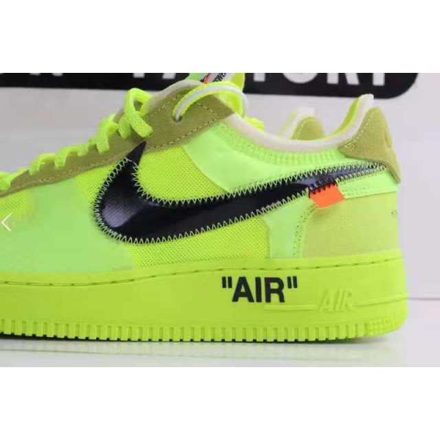 OWF Batch Unisex OFF WHITE X Nike Air Force 1 Low Volt AO4606 700