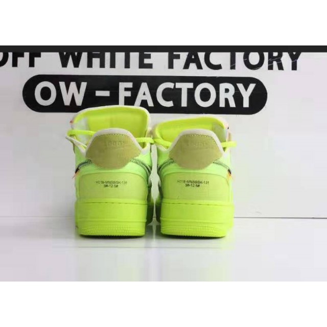 OWF Batch Unisex OFF WHITE X Nike Air Force 1 Low Volt AO4606 700