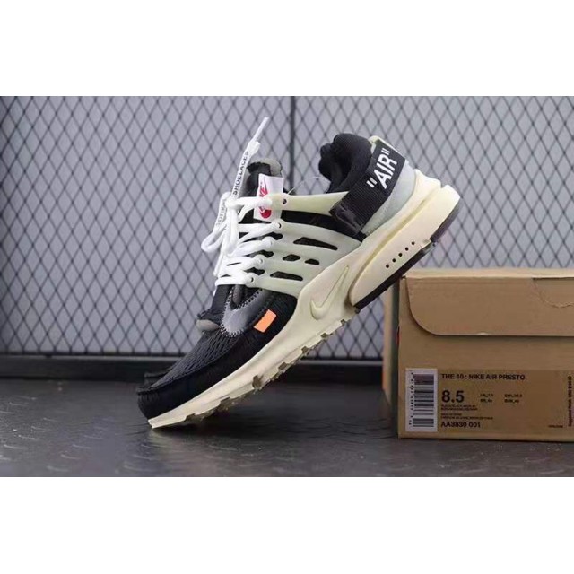 OWF Batch Unisex OFF WHITE x Nike Air Presto AA3830 001