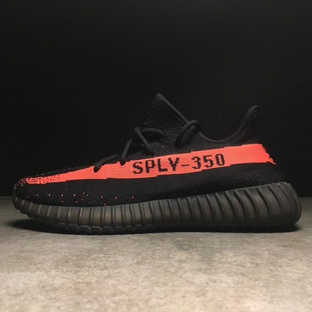 PK Batch Unisex Adidas Yeezy Boost 350 V2 Black Red BY9612