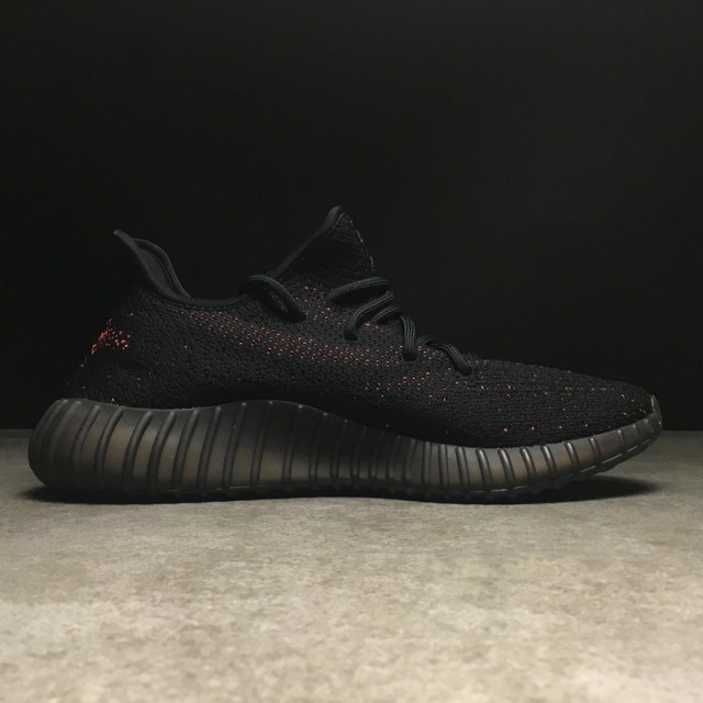 PK Batch Unisex Adidas Yeezy Boost 350 V2 Black Red BY9612