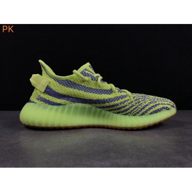 PK Batch Unisex Adidas Yeezy Boost 350 V2 Semi Frozen Yellow B37572