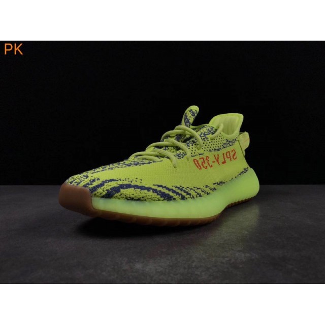 PK Batch Unisex Adidas Yeezy Boost 350 V2 Semi Frozen Yellow B37572