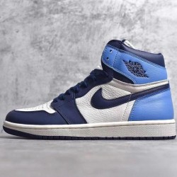 PK Batch Men's Air Jordan 1 AJ1 OG Obsidian 555088 140