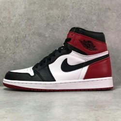 PK Batch Men's Air Jordan 1 "Black Toe" 555088 125