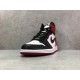 PK Batch Men's Air Jordan 1 "Black Toe" 555088 125