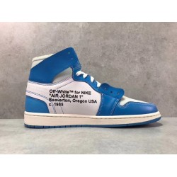 PK Batch Men's Air Jordan 1 x OFF WHITE AQ0818 148