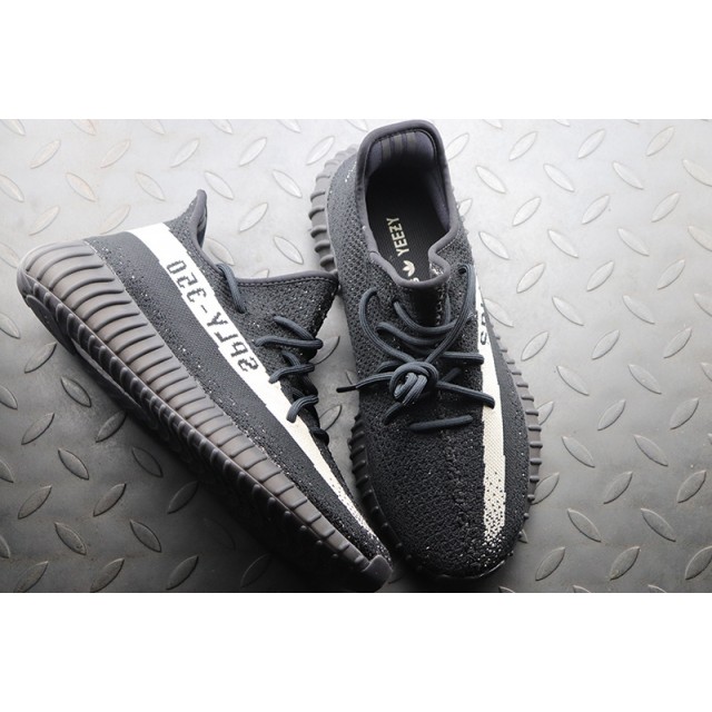 PK BASF Batch Unisex Adidas Yeezy Boost 350 V2 Black White BY1604