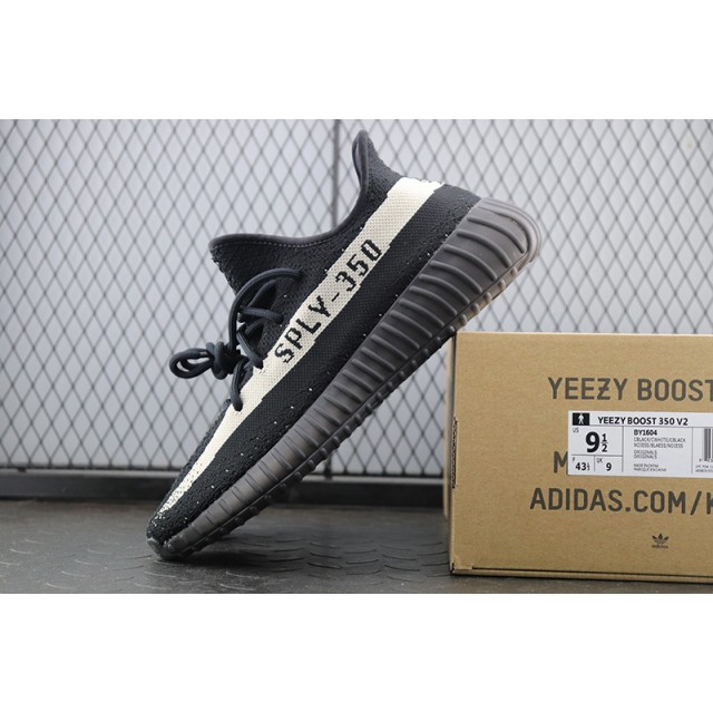 PK BASF Batch Unisex Adidas Yeezy Boost 350 V2 Black White BY1604