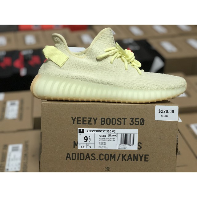 PK BASF Batch Unisex Adidas Yeezy Boost 350 V2 Butter F36980