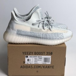 PK BASF Batch Unisex Adidas Yeezy Boost 350 V2 "Cloud White" Reflective FW5317