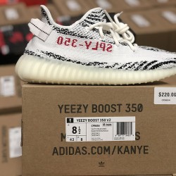 PK BASF Batch Unisex Adidas Yeezy Boost 350 V2 Zebra CP9654