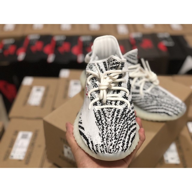 PK BASF Batch Unisex Adidas Yeezy Boost 350 V2 Zebra CP9654