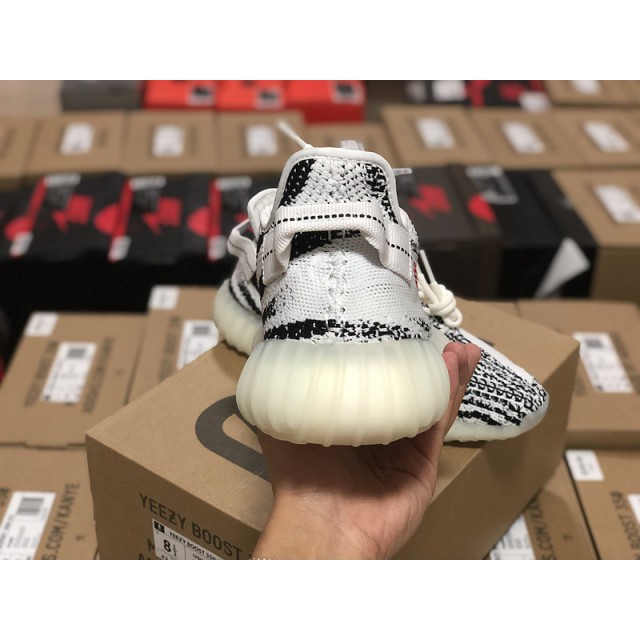 PK BASF Batch Unisex Adidas Yeezy Boost 350 V2 Zebra CP9654