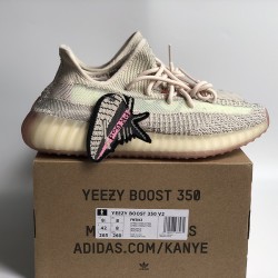 PK God Batch Unisex Adidas Yeezy 350 V2 Boost "Citrin" FW3042