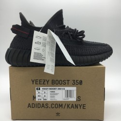 PK God Batch Unisex Adidas Yeezy Boost 350 V2 "BLACK" FU9006