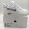 PK God Batch Men's Nike Air Force 1 OFF WHITE COMPLEX CON AO4297-100