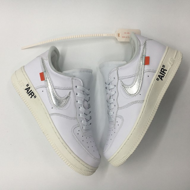 PK God Batch Men's Nike Air Force 1 OFF WHITE COMPLEX CON AO4297-100