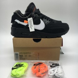 PK God Batch Men's Nike Air Max 90 x OFF WHITE AA7293-001