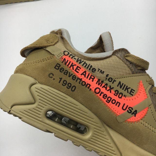 PK God Batch Men's Nike Air Max 90 x OFF WHITE AA7293-200