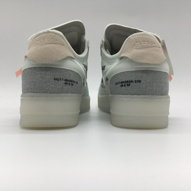 PK God Batch Men's OFF-WHITE x Nike Air Force 1 AO4606-100