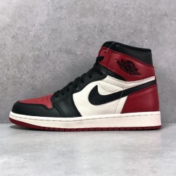 PK Batch Men's Nike Air Jordan 1" Bred Toe" 555088 610