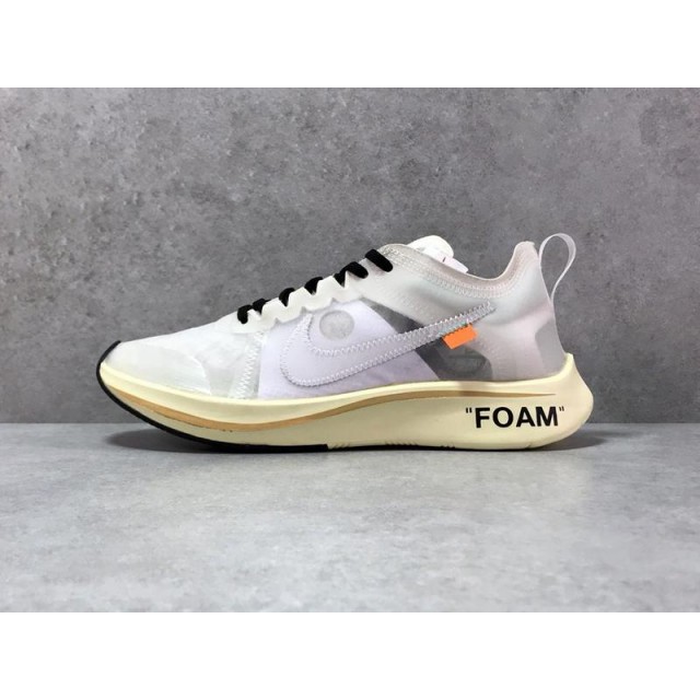 PK Batch Men's OFF WHITE Nike ZoomFly SP 4% OAJ4588 100