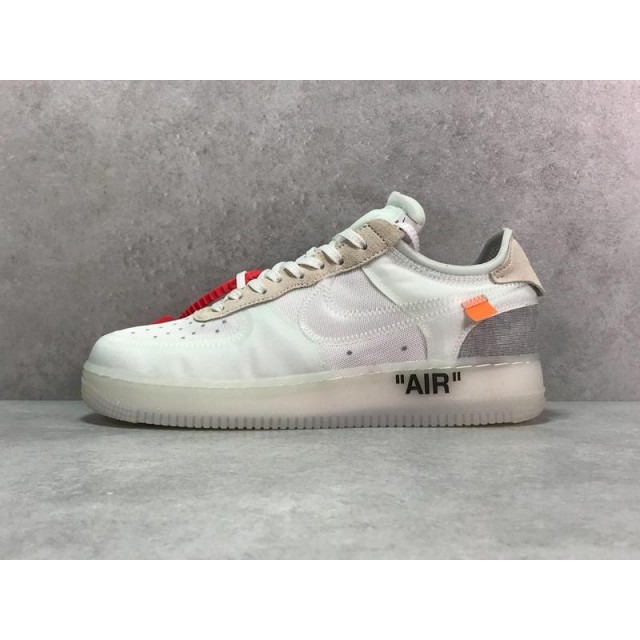 PK Batch Men's OFF WHITE x Nike Air Force 1 LOW VIRGIL AO4606 100