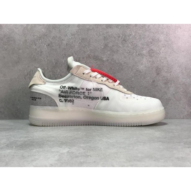 PK Batch Men's OFF WHITE x Nike Air Force 1 LOW VIRGIL AO4606 100