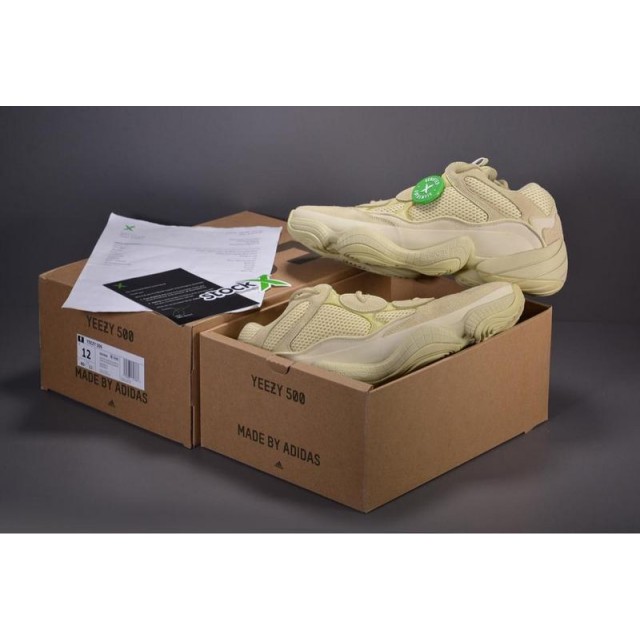 X Batch Unisex Adidas Yeezy 500 "Super Moon Yellow" DB2966