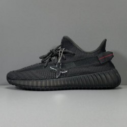 X Batch Unisex Adidas Yeezy Boost 350 V2 "BLACK" FU9006