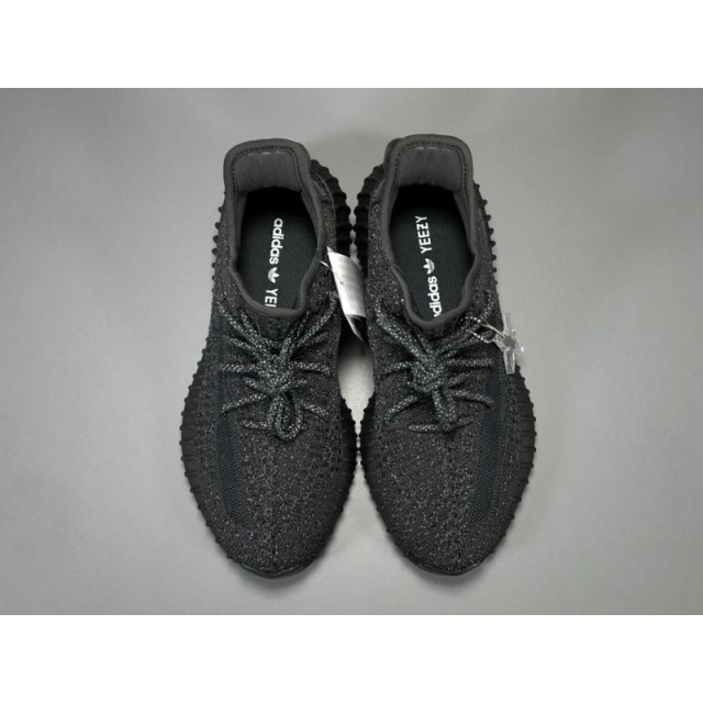 X Batch Unisex Adidas Yeezy Boost 350 V2 "Black Reflective" FU9007