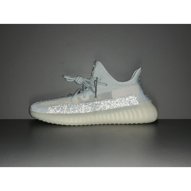 X Batch Unisex Adidas Yeezy Boost 350 V2 "Cloud White" Reflective FW5317