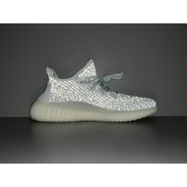 X Batch Unisex Adidas Yeezy Boost 350 V2 "Cloud White" Reflective FW5317