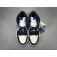 X Batch Men's Air Jordan 1 Retro High OG Obsidian 555088 140