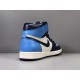 X Batch Men's Air Jordan 1 Retro High OG Obsidian 555088 140