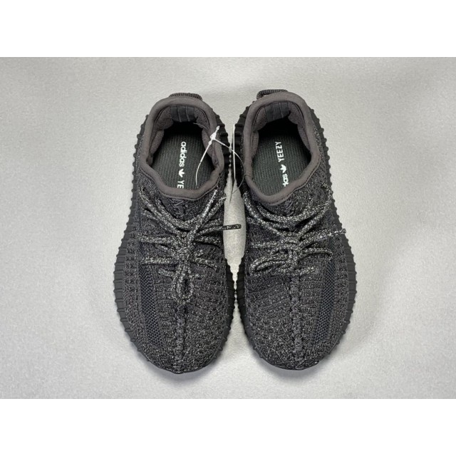 OG Batch Yeezy Boost 350 V2 Infant "Black" Reflective FU9012